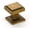 Antique Brass, variant on Matte Black Square Kitchen Cabinet Knobs and Zinc Solid Drawer Pulls, Modern Farmhouse Handles for Cupboard, Dresser, Closet and Bathroom Hardware