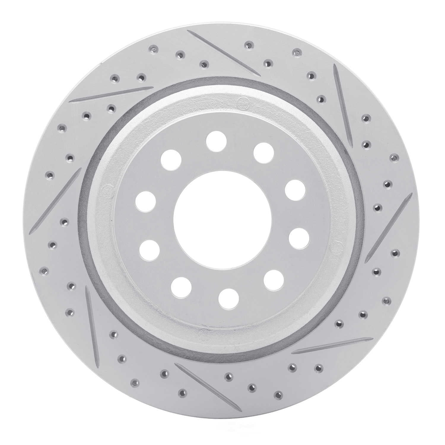 Dynamic Friction Company 830-55003R DFC Geoperformance Rotor - Drilled and Slotted