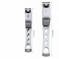 thumbnail image 4 of EXLEAF 2026 New Nail Clippers with 360-Degree Rotating Head-Stainless Steel Fingernails and Toenails Cutter Large and Small Sizes (Silver),Personal Grooming,Manicure,Pedicure,Home Care,Travel Use, 4 of 7