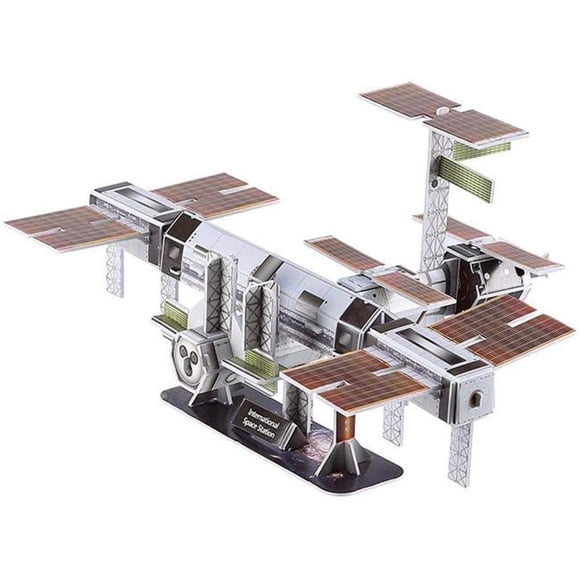 Texas Toy Distribution MH006-B222 NASA International Space Station 3D Puzzle - 44 Piece