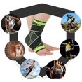 thumbnail image 2 of External Sports Pressurized Wrapping Ankle Support Breathable Strap Protector Nylon Knitted Adjustable Sports Ankle Support (l), 2 of 5