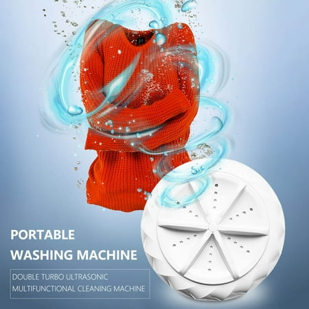 

Savings Up to 60% Off! SHOPESSA Portable Small Washing Machine Travel Clothing Underwear Cleaning Washing Machine 24W on Clearence