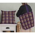 thumbnail image 5 of Soimoi Moss Georgette Fabric Plaid Check Printed Craft Fabric by the Yard 42 Inch Wide, 5 of 5