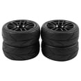 thumbnail image 6 of 4Pcs 1/10 Rubber Tire Rc Racing Car Tires On Road Wheel Rim Fit For Hsp Hpi 9068-6081 Rc Car Part, 6 of 8