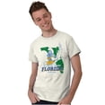thumbnail image 5 of Florida FL Surf Beach Sunshine Smurf Men's Graphic T Shirt Tees Brisco Brands S, 5 of 6
