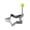 🥑 colours_Base#1540, variant on Stainless Steel EggSet Non Stick Pancake Molds • 5 Shape Egg Cooker Rings with Heat Handles • Fun Breakfast Omelet Sandwich Pancake Maker