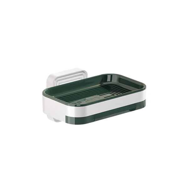 Organización Y Almacenamiento Caja de Jabón de Baño, Estante de Jabón de Baño para el Hogar, Materiales Impermeables Y Fáciles de Limpiar, Instalación de Estilo Moderno, Múltiples Colores para Elegir