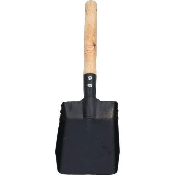 Small Iron Shovel Wooden Handle Shovel Practical Iron Shovel Gardening Shovel Litter Cleaning Shovel