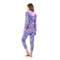thumbnail image 4 of Ashford & Brooks Women's Microfleece Hooded One Piece Pajama Jumpsuit, 4 of 5