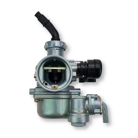 Carburetor - PZ-25, w/fuel valve, choke lever ver - ATV, Dirt Bike, TAO TAO, SSR
