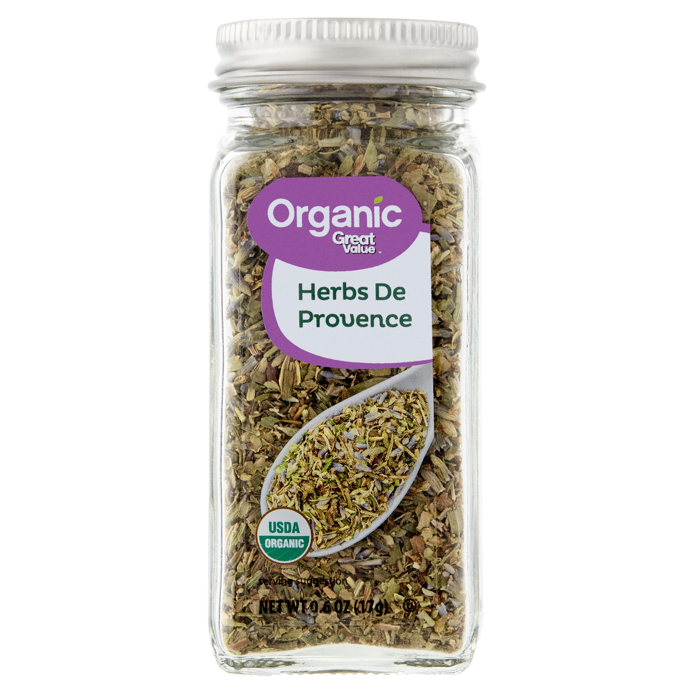 Great Value Organic Herbs de Provence, 0.6 oz