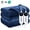 NAVY BLUE, variant on Vccoem Heated Blanket, Light Gray Electric Throw with 9 Heat Settings & Auto Shut-off, 50"x60"