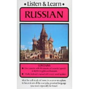 Listen & Learn Russian (Dover's Listen and Learn Series) [Paperback - Used]