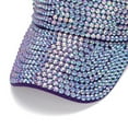 thumbnail image 5 of Bling Rhinestones Sport Hats Adjustable Summer Cap Visor Caps Unisex, 5 of 6