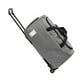 thumbnail image 5 of Maleta de viaje con ruedas, tipo duffel, ideal para camping, con asa extensible. Gris, 5 of 9