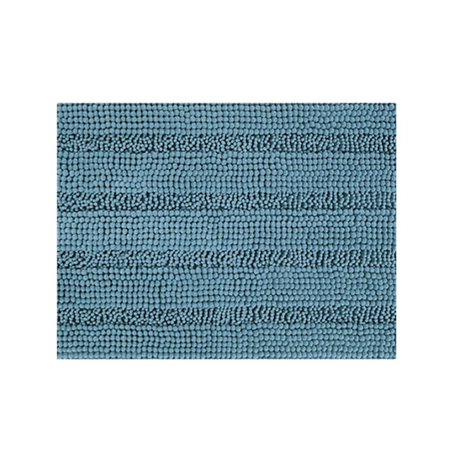 Wweixi 1/2/3 Waterproof And Durable Bathroom Carpet For Modern Look Easy To Install Cloth Non-slide Absorbent turquoise 43*61 1 Pc