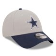 thumbnail image 3 of Men's New Era Gray/Navy Dallas Cowboys The League 2Tone 9FORTY Adjustable Hat, 3 of 5