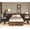 Black+Brown, variant on Full Size Bed Frame with 8 Storage Drawers, LED Headboard with Charging Station & RGB Lights, Metal Platform Bed with USB Ports & Outlets, No Box Spring Needed, Noise-Free, Black