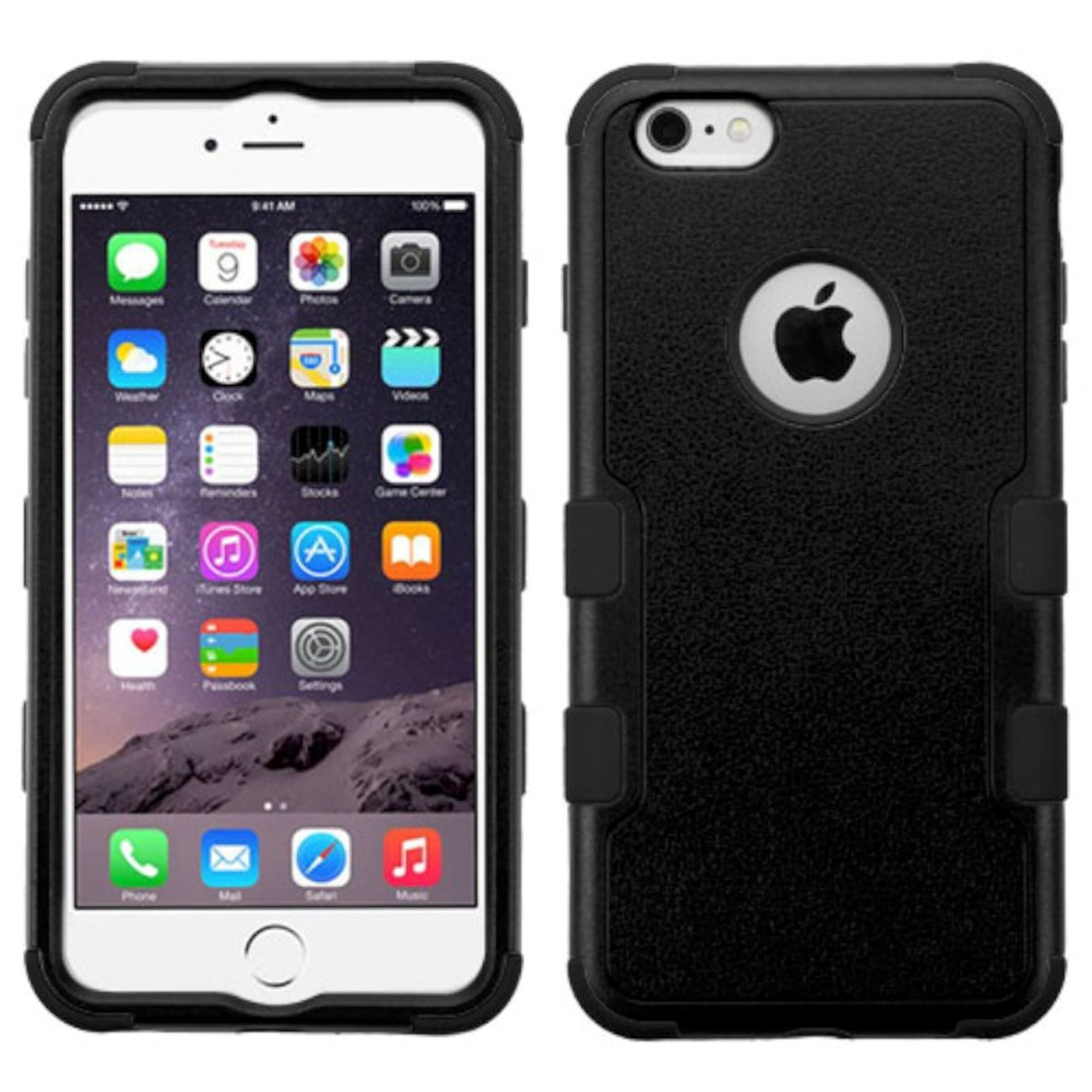 MyBat 3 Layer Hybrid Protective Hard Case Cover For IPhone 6s Plus 6 