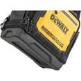 thumbnail image 6 of DEWALT Tool Backpack DWST560102 - Water-Resistant, 43 Pockets - One Size, Yellow, 6 of 9