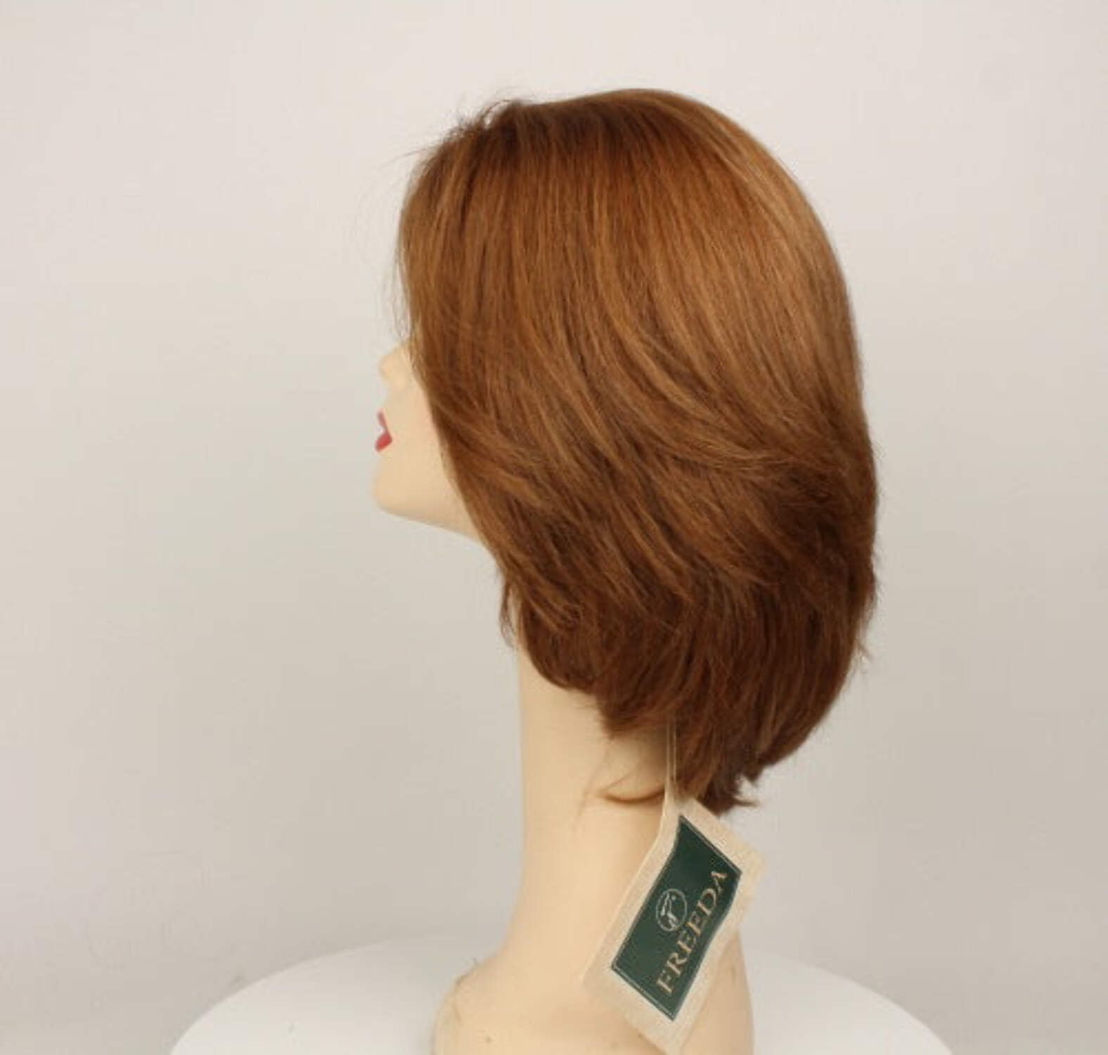 European Human Hair Freeda Wig Shlomit 2000 Red Size X-Small