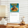 thumbnail image 5 of Wizlet 2026 Wall Calendar - Funny Cats Calendar, Screaming Cats Themed, Decorative Wall Calendar for Home Office Bedroom, Holidays Reminder, 5 of 6