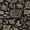 Black, variant on Addison Rugs Mayfield Premium Machine Washable Traditional Global Beige Round Rug, 8' x 8'
