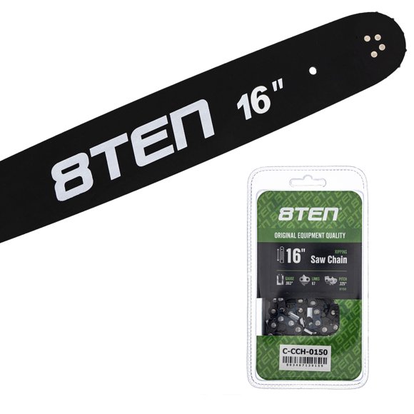 8TEN 16" Chainsaw Bar & Chain .063 13/40 67DL for Stihl Homelite MK1010370