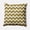 Gold, variant on Simply Daisy Gold Colored Zig Zag Stripe Soft Spun Polyester Indoor/Outdoor Throw Pillow, 16" x 16"