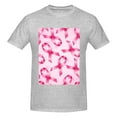 thumbnail image 4 of Bingfone Breast Cancer Ribbons Awareness Men'S Loose Fit Short-Sleeve Pocket T-Shirt, 4 of 7