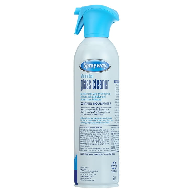 Sprayway Glass Cleaner Ammonia Free Aerosol - 19oz : Target
