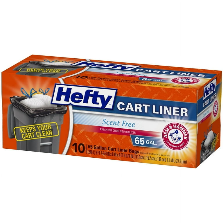 Hefty 10 gallon trash cheap bags