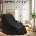 thumbnail image 3 of Massage Chair Cover XL Protector 63×39.5×55 Inch Full Body Zero Gravity Chair Covers Cover for Massage Chair Shiatsu Massage Recliner Chair dustproof Cover Covers for pet cat and Dog Scratch Proof, 3 of 8