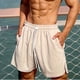 thumbnail image 4 of pstuiky Pantalones cortos casuales para hombre, Pantalones cortos deportivos de bolsillo para hombre, para correr, hacer ejercicio en el gimnasio, para la playa, 4 of 9