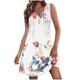 thumbnail image 1 of Vestido de Verano para las Mujeres Impreso sin Mangas Cuello en V, Sexy Y Casual Vestido Sexy para las Mujeres, 1 of 5