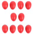 thumbnail image 1 of 5 Pair Plastic Percussion Musical Egg Maracas Shakers Red, 1 of 7