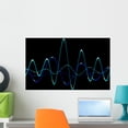 thumbnail image 1 of Sound Wave 3 Wall Mural by Wallmonkeys Peel and Stick Graphic (24 in W x 20 in H) WM288172, 1 of 4