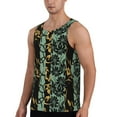 thumbnail image 3 of Rocae Lilies Flowers for Men's Workout Tank Top Men's Running Tank Top Dry Fit Athletic Workout Tank Tops4X-Large, 3 of 9