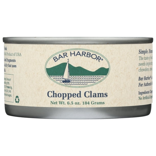 Bar Harbor Chopped Clams, 6.5 Oz. Can