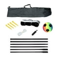 thumbnail image 3 of koolsoo Filet de Badminton Ensemble Filet de Volleyball Assemblage Facile Filet Tressé Standard Filet en Maille pour D, 3 of 9