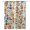 Black, variant on Middle Century Kitchen Curtains Abstract Geometric Colorful Rings Vintage Cafe Short Curtains for Bathroom Blackout Window Curtain Small Window Tier Drapes for Bedroom Living Room 27.5"x39"x2