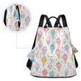 thumbnail image 5 of FORMRS Women's Travel Backpack Purse Anti-Theft Hidden Pockets Casual Shoulder Bag, Colorful Ice Cream Pattern, 5 of 7
