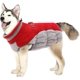 thumbnail image 1 of Chaqueta impermeable y cálida para perros pequeños, medianos y grandes, ropa reflectante para mascotas para clima frío, chaleco resistente al viento con forro polar y arnés, XL, 1 of 4
