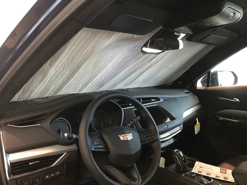 HeatShield, The Original Windshield Sun Shade, CustomFit for Cadillac