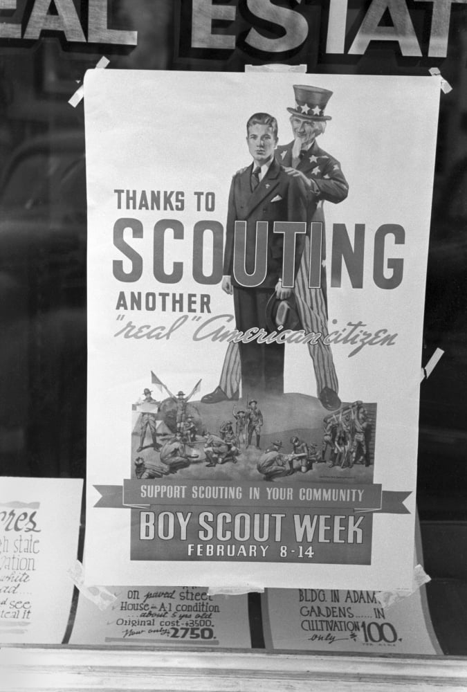 Boy Scout Poster, 1939. /Nan American Poster Promoting The Boy Scouts