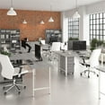 thumbnail image 3 of Hustle 72W x 30D L Shaped Computer Desk in Platinum Gray - Engineered Wood, 3 of 6
