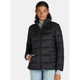 thumbnail image 3 of Time and Tru Women's and Women's Plus Puffer Jacket, Sizes XS-3X, 3 of 8