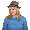 thumbnail image 3 of Oktoberfest Costume Felt Party Hat Gray, 3 of 5