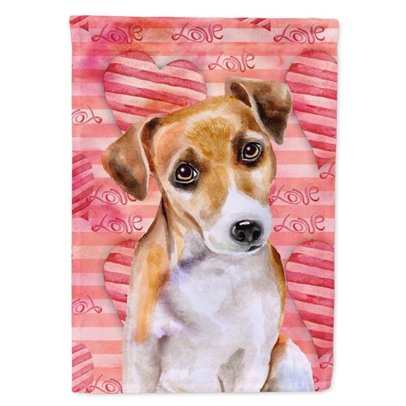 Jack Russell Terrier #2 Love Garden Flag
