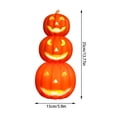 thumbnail image 2 of Pumpkin Jack O Light Up Pumpkin Decorations Lighted Pumpkin With LED Bulb Indoor/Outdoor Random Ornament Assortment Christmas Ornament Glass A Ornament Create Ornament Matrix Ornament, 2 of 3